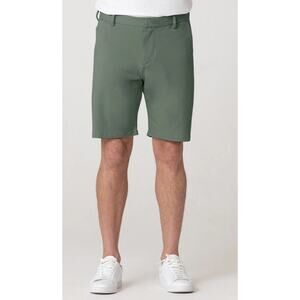 NWT Swet Tailor Men's EveryDay Chino Cotton Shorts Deeper Sage Green Size 28